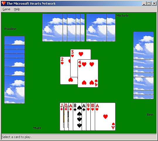 Windows XP'de ki Heart Oyunu Nerede