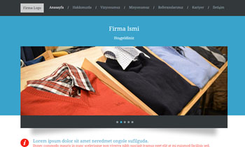 Tekstil / Moda Firması İnternet Sitesi